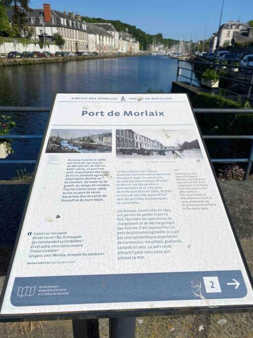 Апартаменты Voiles Sur Morlaix: Vue Port, 4 Personnes, Parking Экстерьер фото
