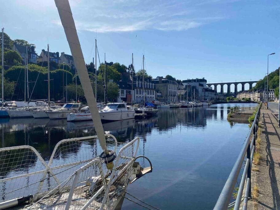 Апартаменты Voiles Sur Morlaix: Vue Port, 4 Personnes, Parking Экстерьер фото