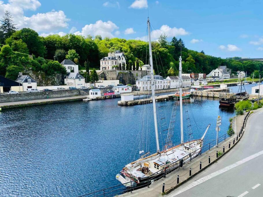 Апартаменты Voiles Sur Morlaix: Vue Port, 4 Personnes, Parking Экстерьер фото