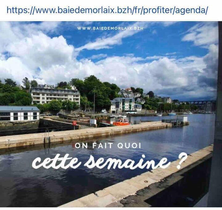 Апартаменты Voiles Sur Morlaix: Vue Port, 4 Personnes, Parking Экстерьер фото