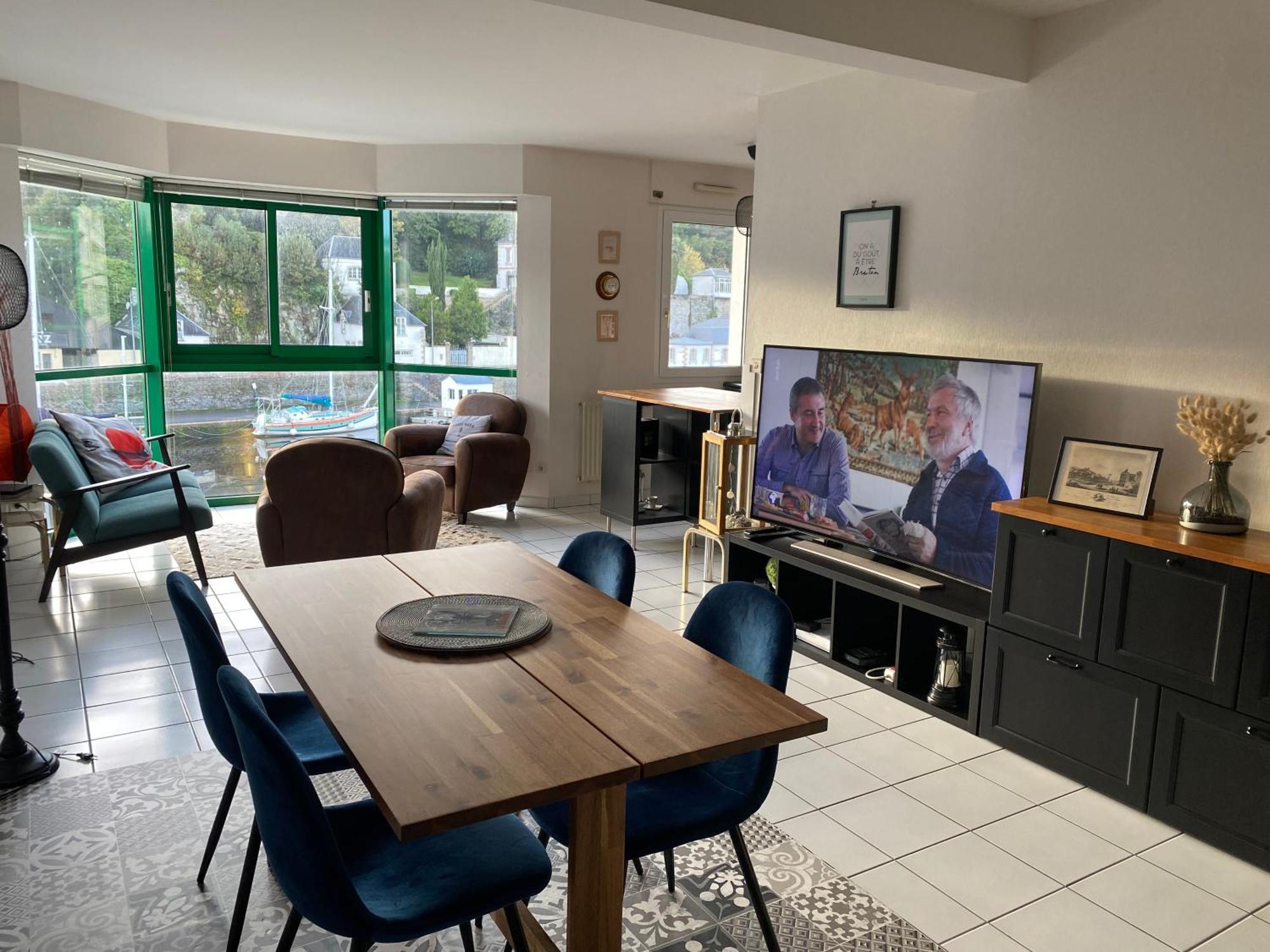 Апартаменты Voiles Sur Morlaix: Vue Port, 4 Personnes, Parking Экстерьер фото