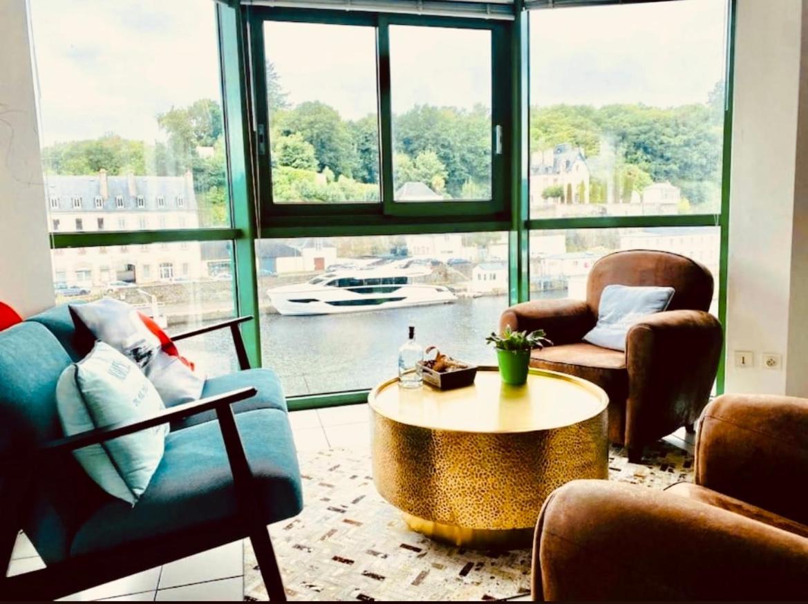 Апартаменты Voiles Sur Morlaix: Vue Port, 4 Personnes, Parking Экстерьер фото